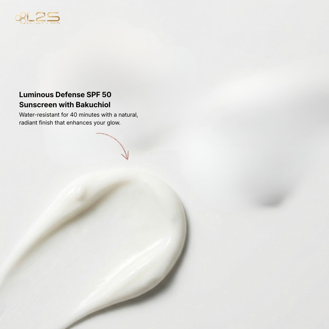 Luminous Defense Sunscreen SPF 50 w/ Bakuchiol + Antioxidant Mineral