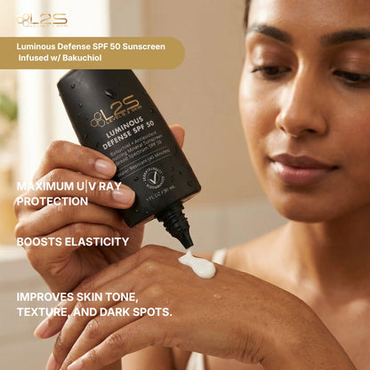 Luminous Defense Sunscreen SPF 50 w/ Bakuchiol + Antioxidant Mineral