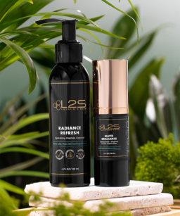 L2S Ageless Skin Set: Hydrating Peptide Cleanser & Bakuchiol + Peptide Moisturizer